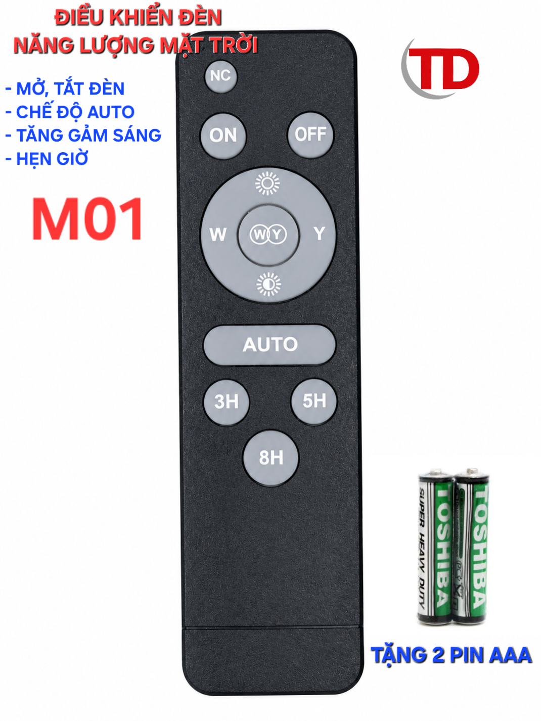 ĐIỀU KHIỂN ĐÈN NLMT M01