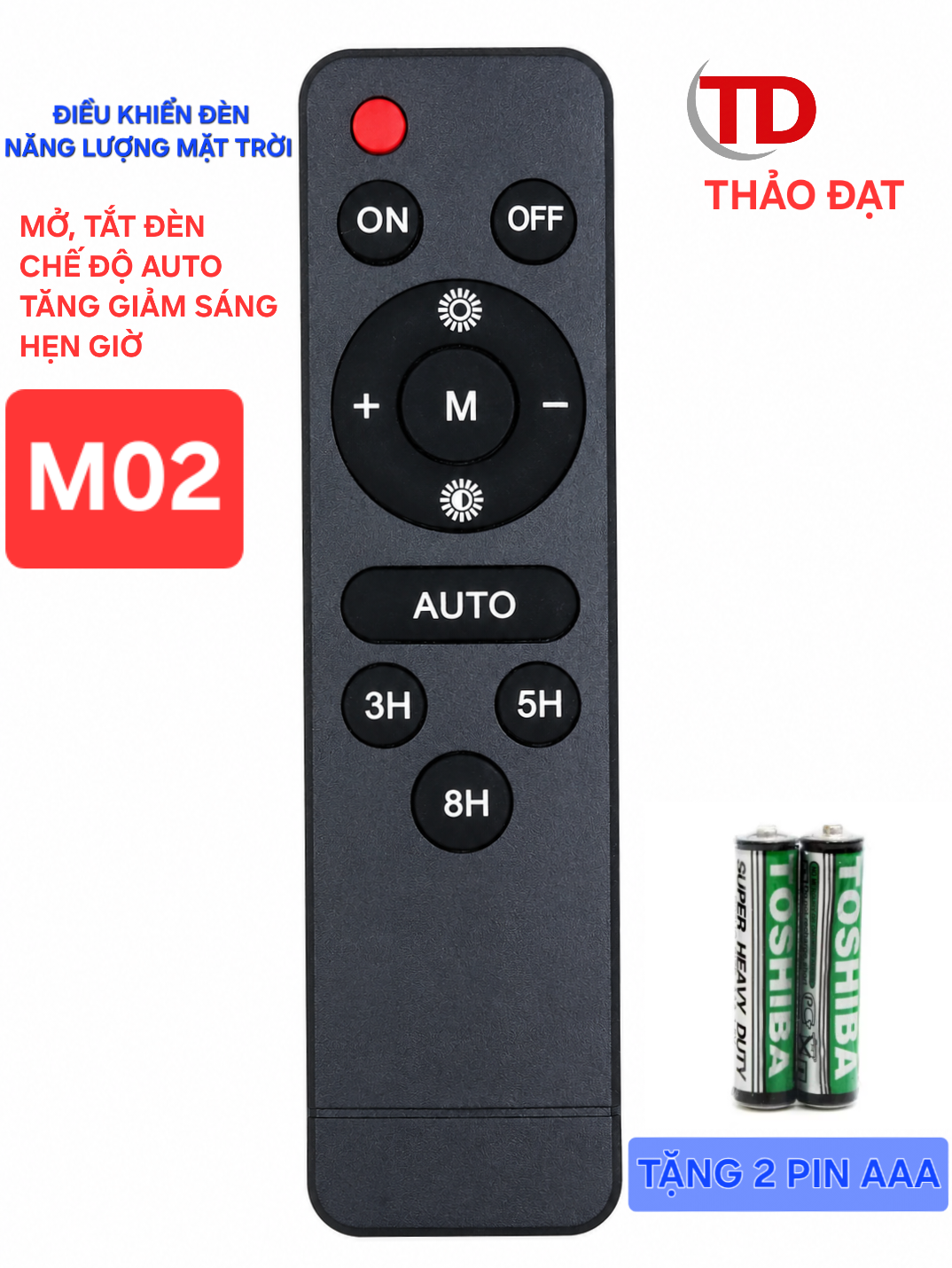 ĐIỀU KHIỂN ĐÈN NLMT M02