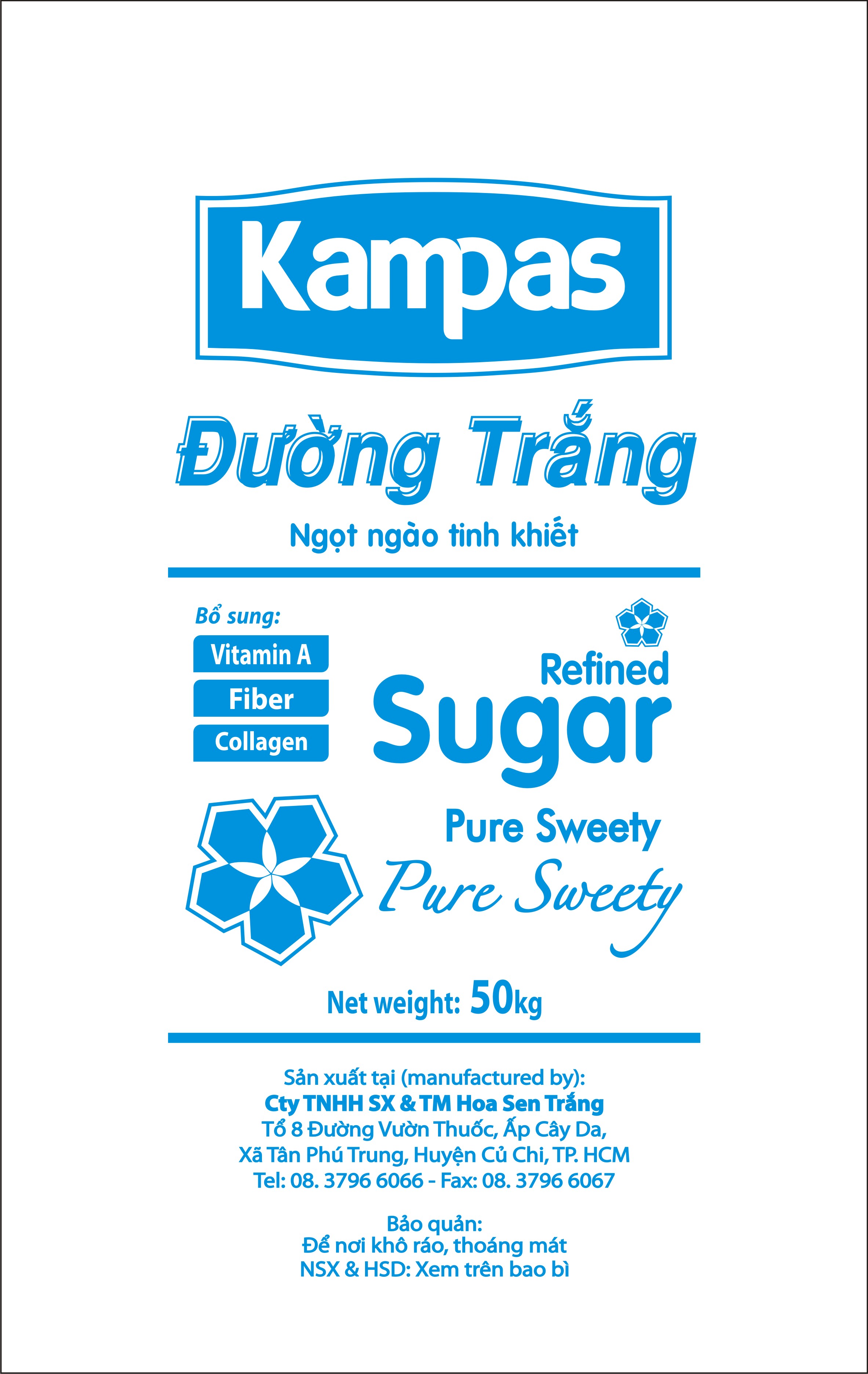 BAO ĐƯỜNG TRẮNG KAMPAS