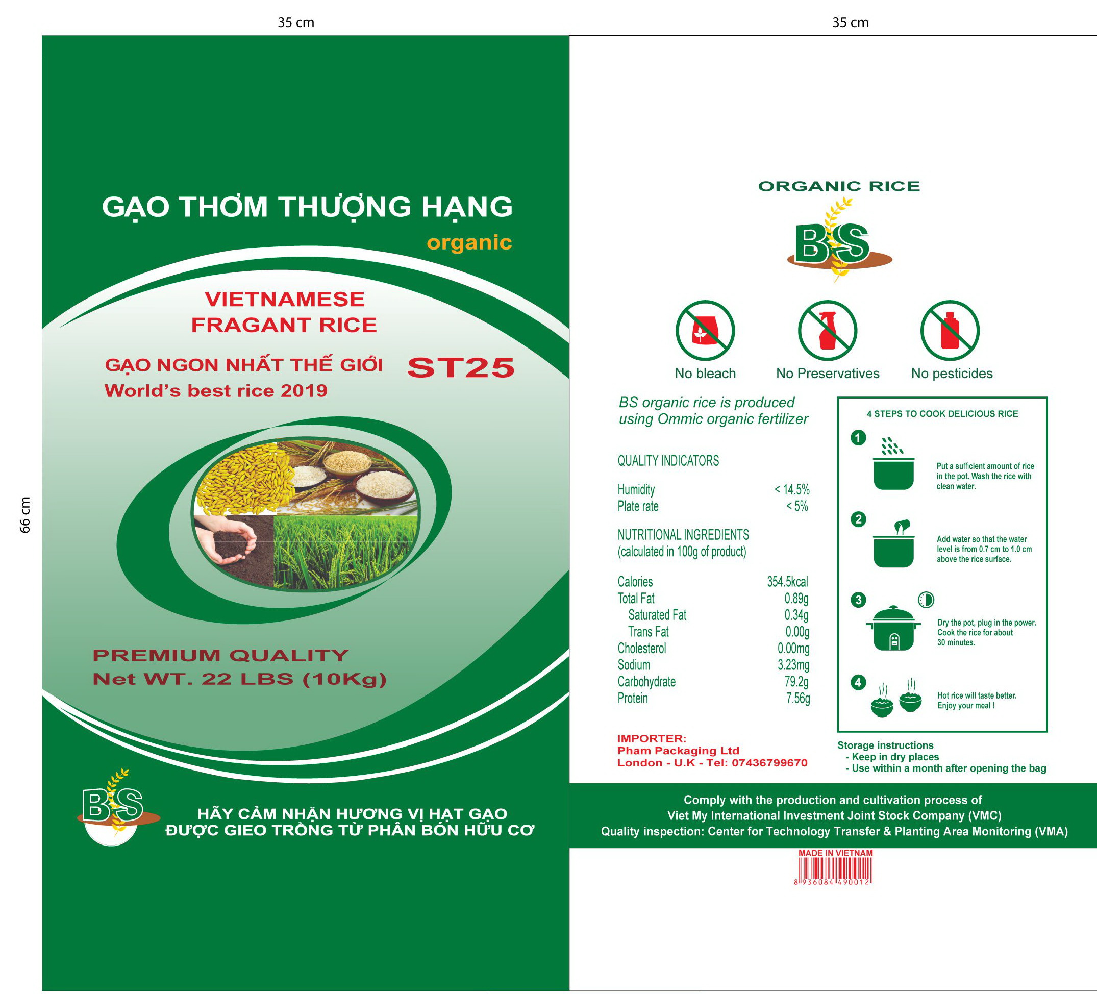 BAO GẠO XUẤT KHẨU