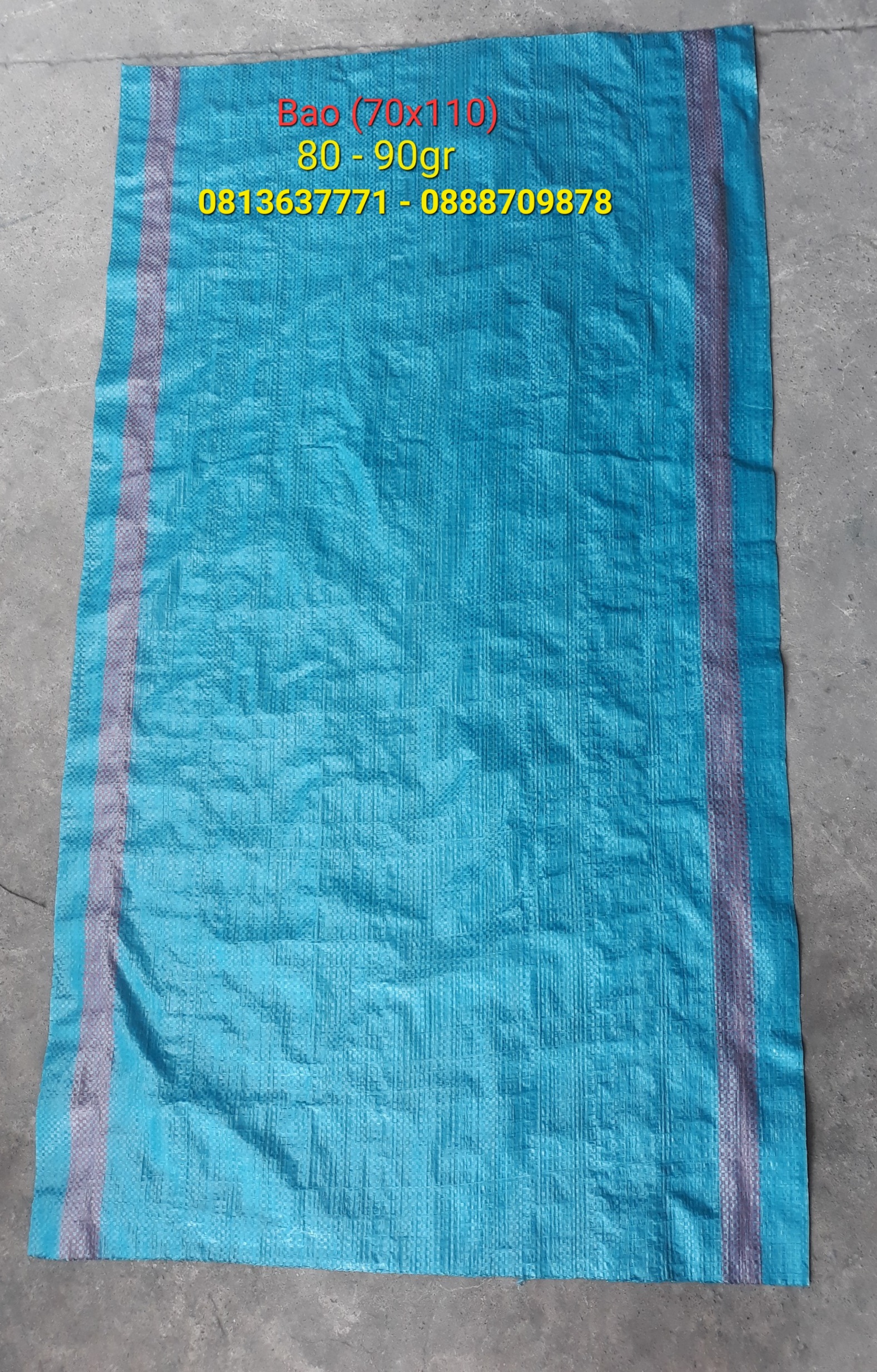BAO XANH (70x110)cm 80 - 90gr