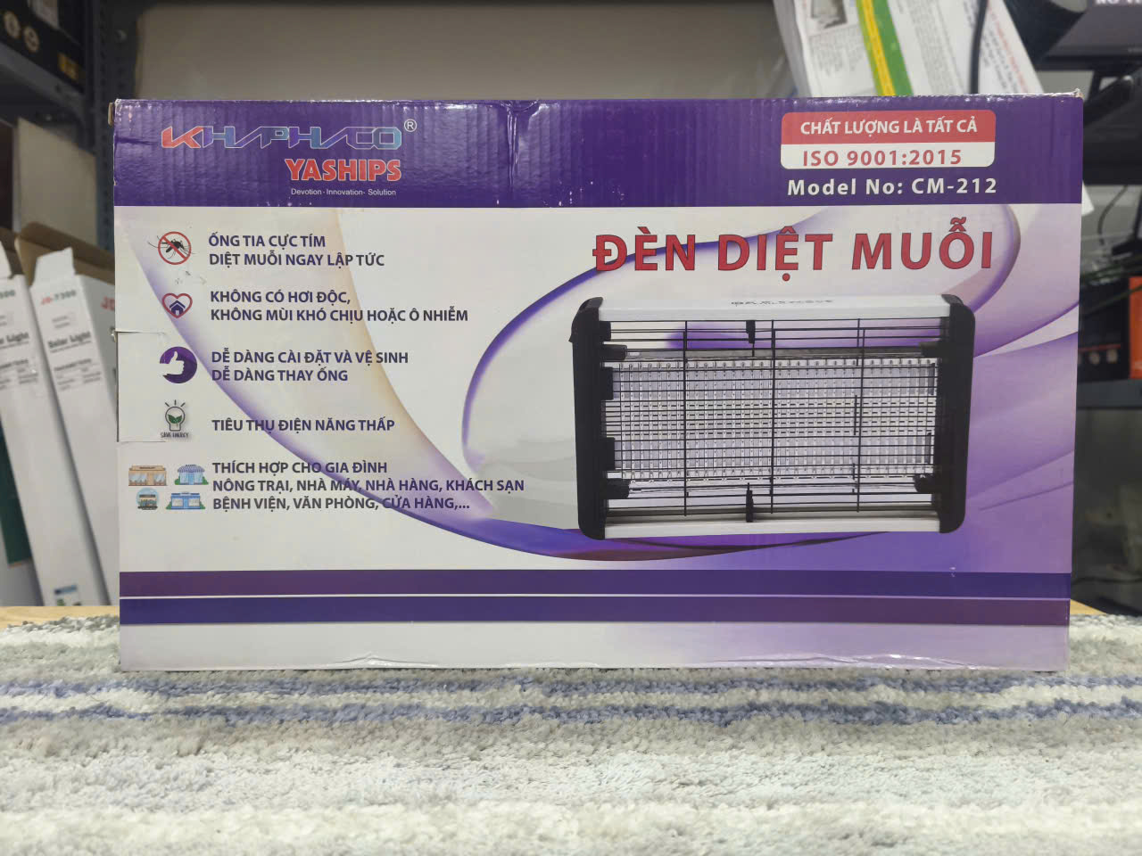 ĐÈN BẮT MUỖI YSHIPS CM-212