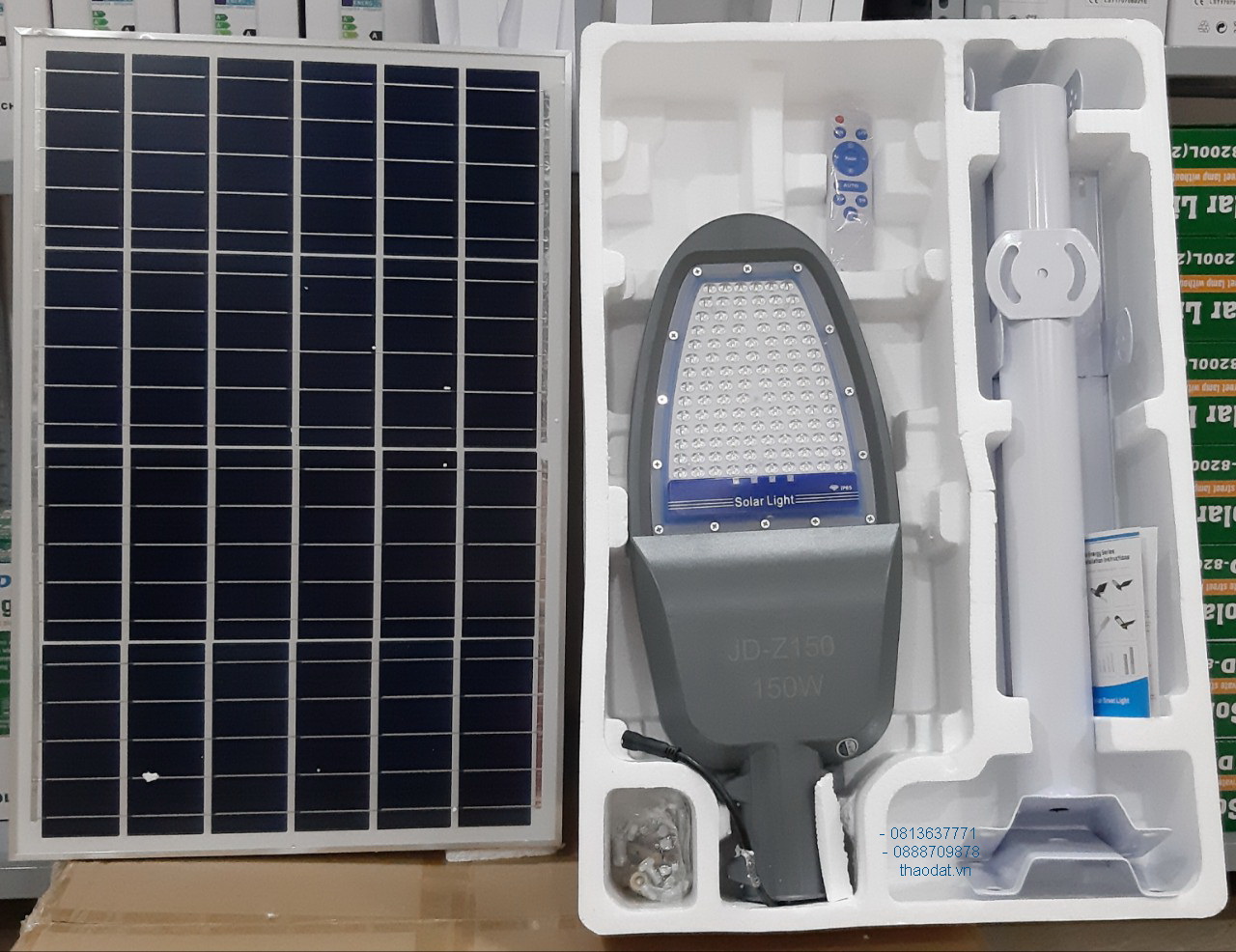 ĐÈN NĂNG LƯỢNG MẶT TRỜI JINDIAN JD-Z150 (150W)