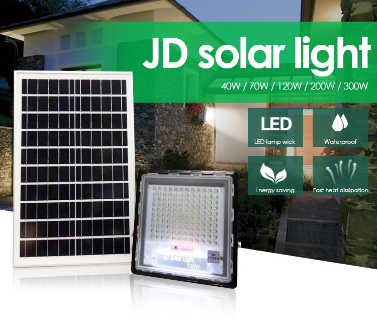 ĐÈN NĂNG LƯỢNG MẶT TRỜI CHÍNH HÃNG JINDIAN JD-770 (70W) - BAO PHÍ SHIP
